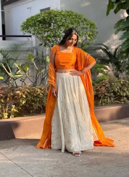 PC 521 Jecard Silk Lehenga With Choli Dupatta Wholesale Market In Surat With Price